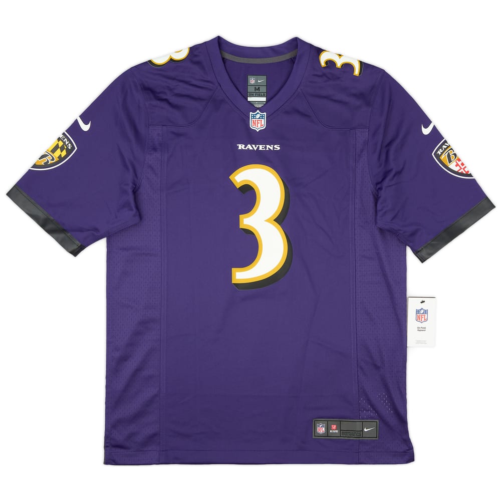 2023 Baltimore Ravens Beckham Jr #3 Nike Game Home Jersey (M)