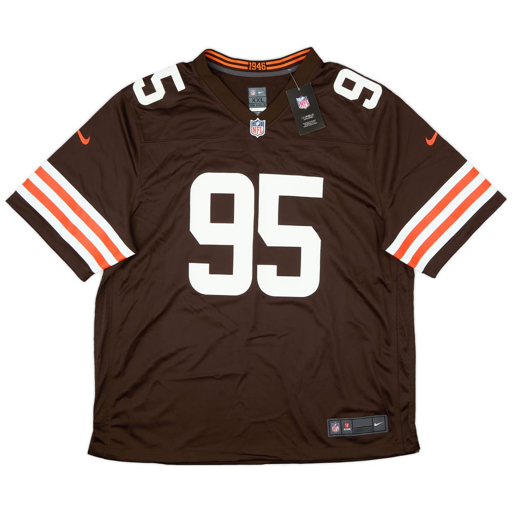 2020-23 Cleveland Browns Garrett #95 Nike Game Home Jersey (XXL)