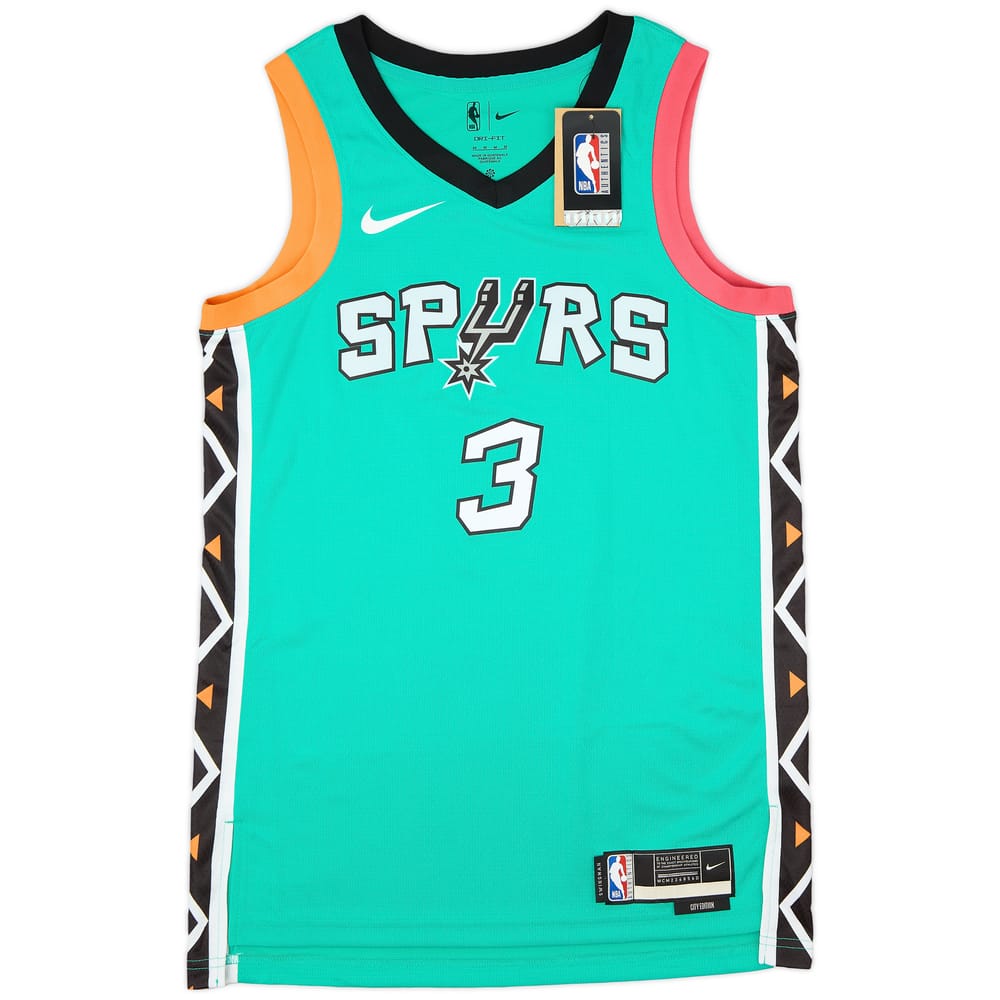 2022-23 San Antonio Spurs Johnson #3 Nike Swingman Alternate Jersey (M)