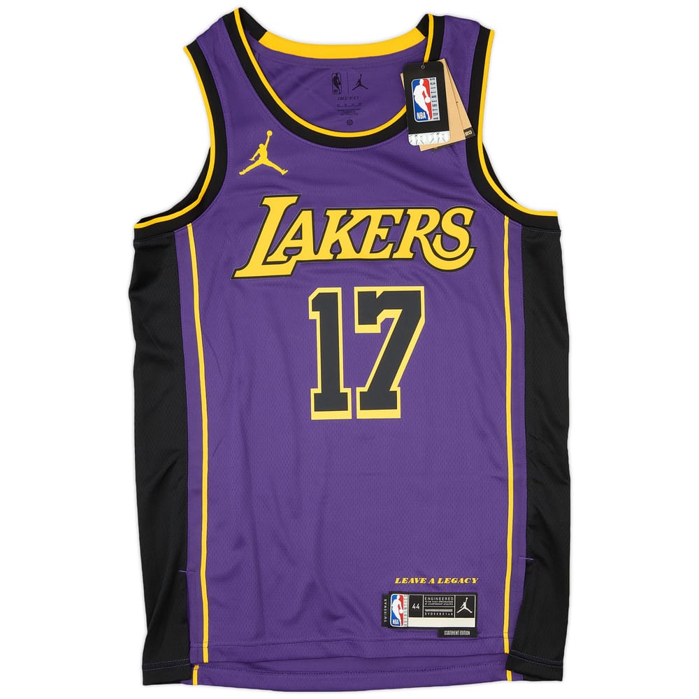 2022-23 LA Lakers Schröder #17 Jordan Swingman Alternate Jersey (M)