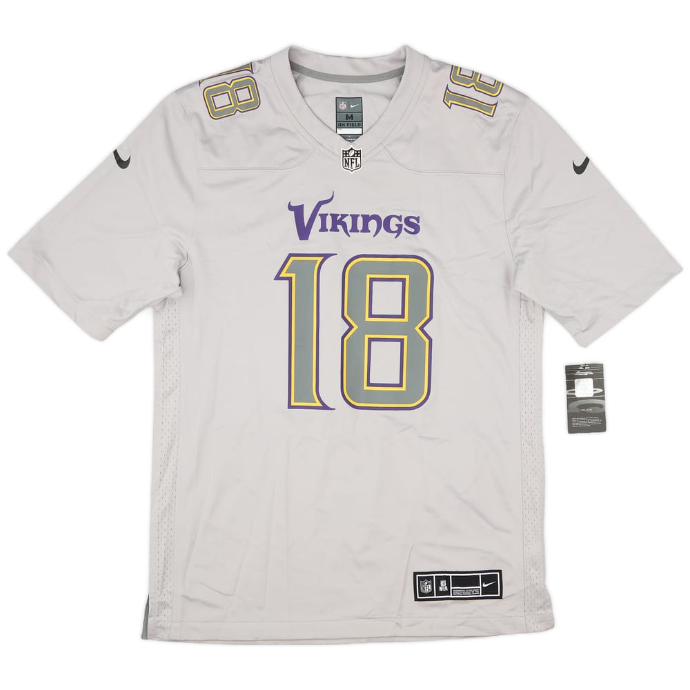 2022-23 Minnesota Vikings Jefferson #18 Nike Game Atmosphere Jersey (M)