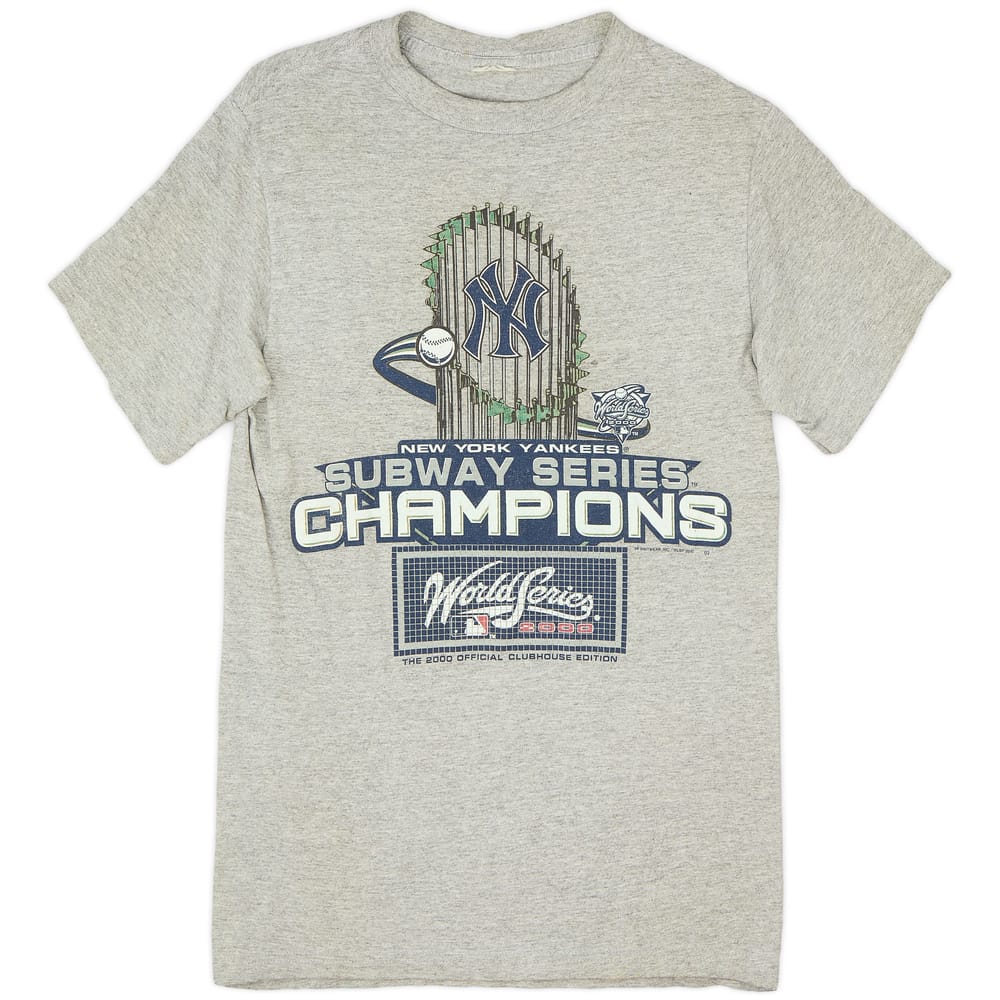2000 New York Yankees Subway Series Champions Tee (Good) S