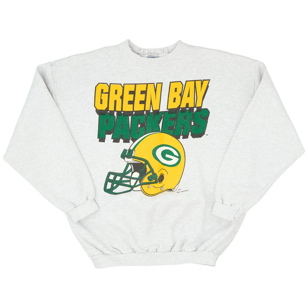 1995 Green Bay Packers Logo 7 Sweat Top (Very Good) XL