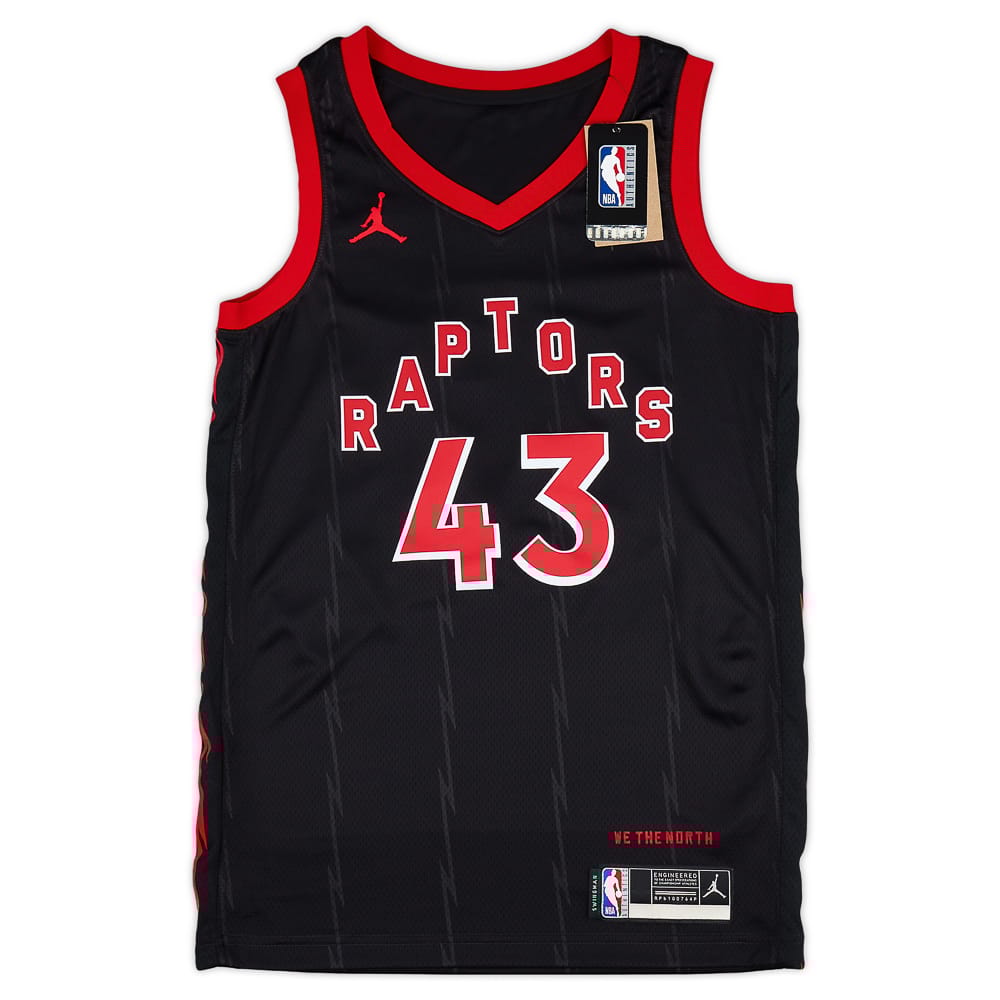 2020-23 Toronto Raptors Siakam #43 Jordan Swingman Alternate Jersey (S)