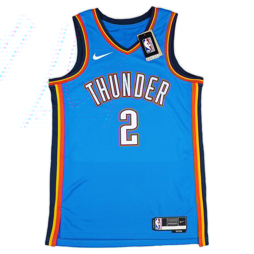 2019-23 Oklahoma City Thunder Gilgeous-Alexander #2 Nike Swingman Away Jersey (S)