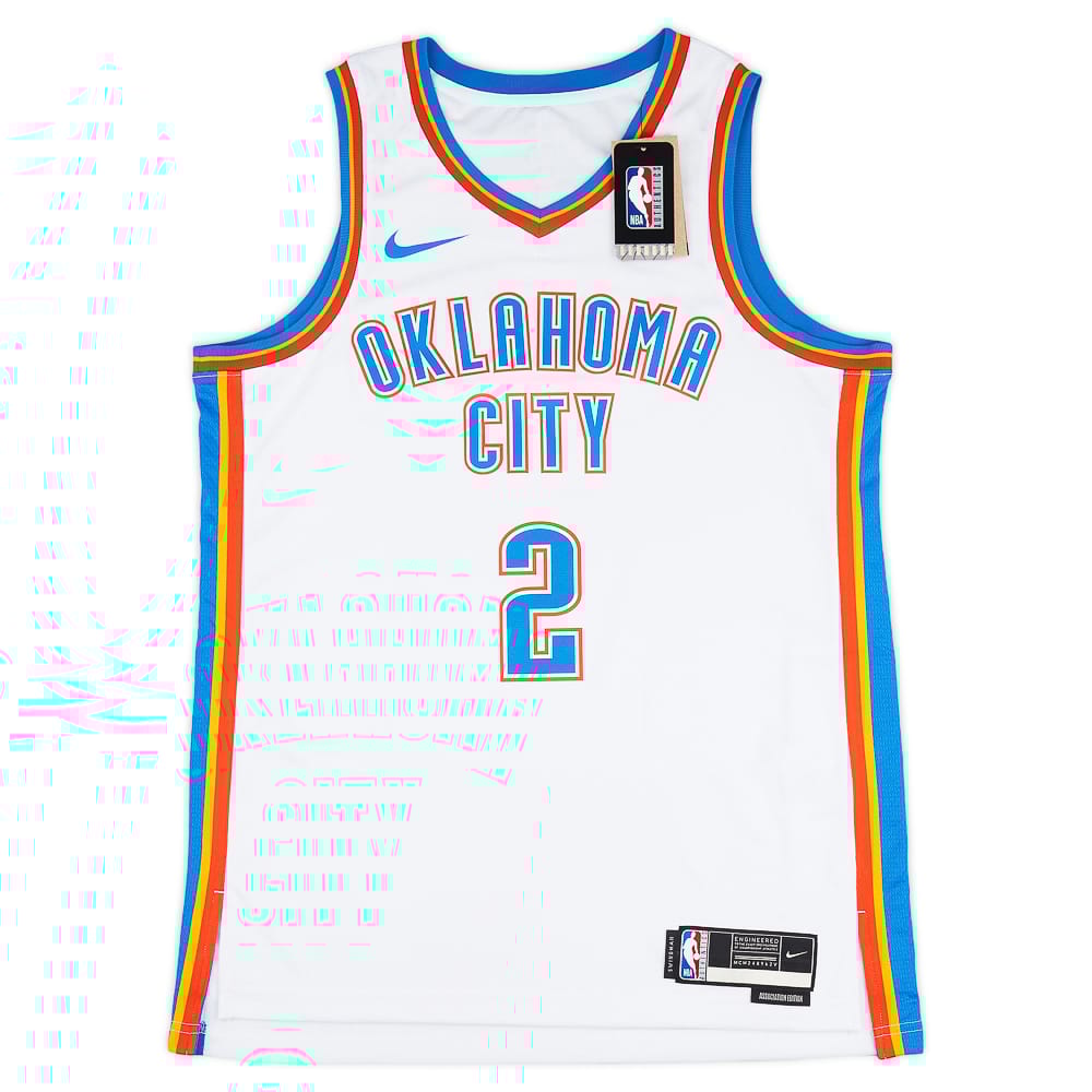 2019-24 Oklahoma City Thunder Gilgeous-Alexander #2 Nike Swingman Home Jersey (S)