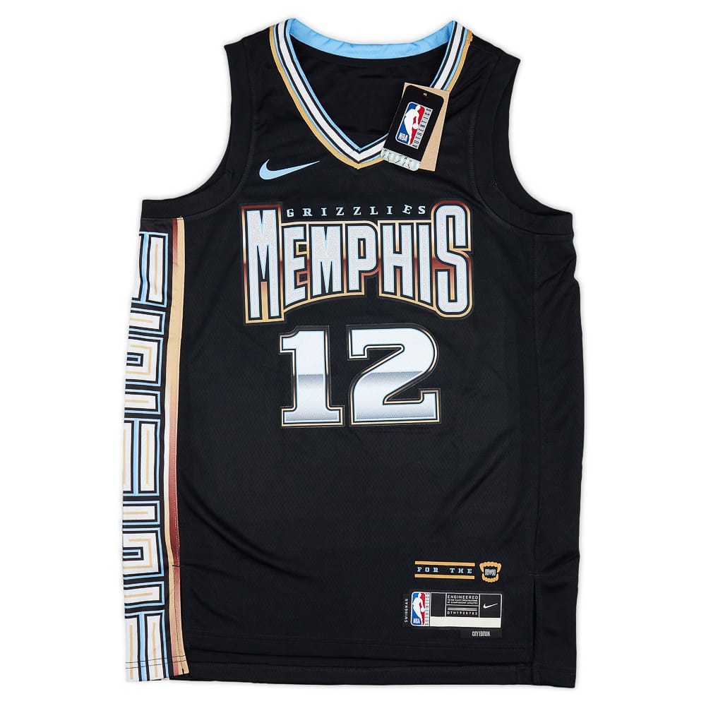 2022-23 Memphis Grizzlies Morant #12 Nike Swingman Alternate Jersey (XL)