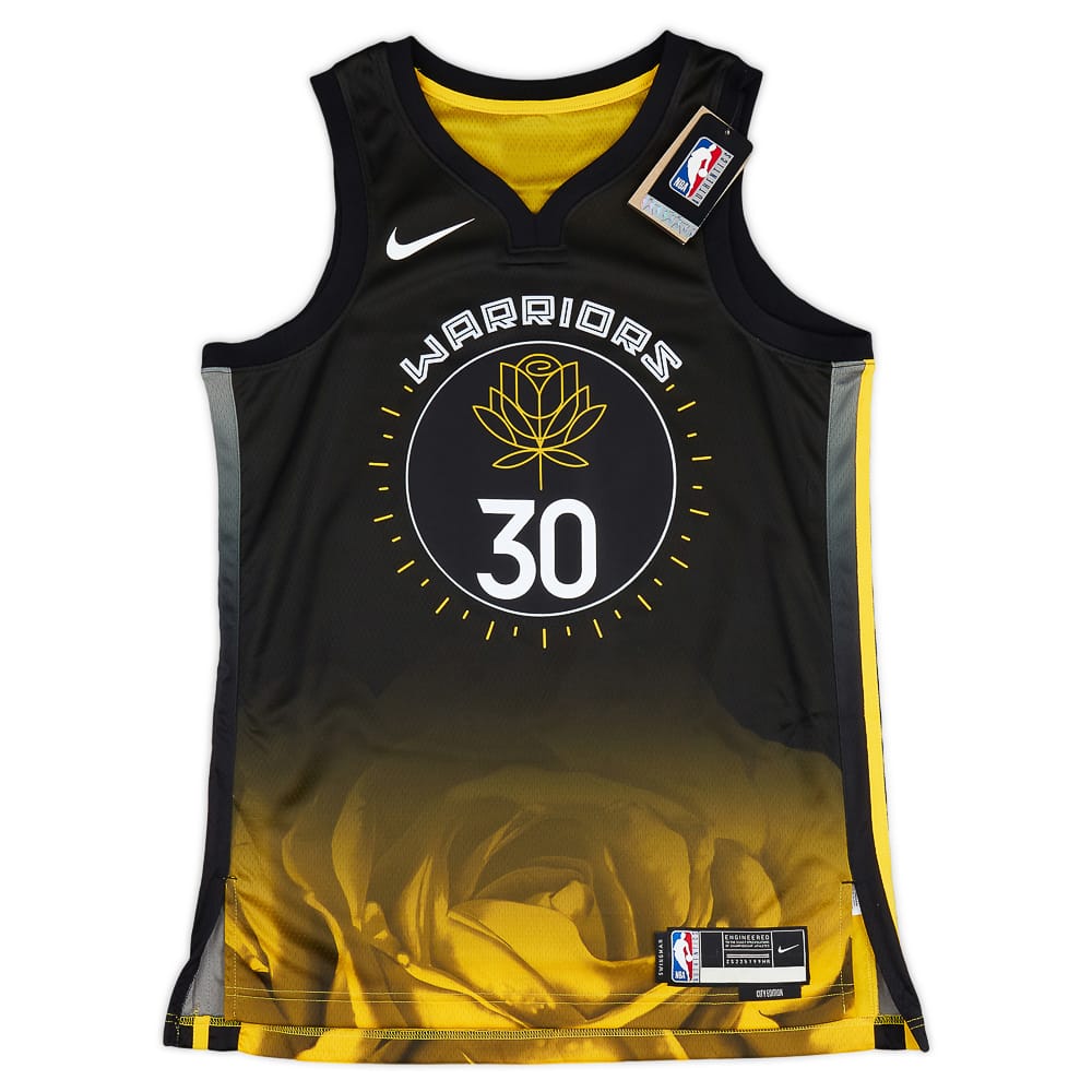 2022-23 Golden State Warriors Curry #30 Nike Swingman Alternate Jersey (M)