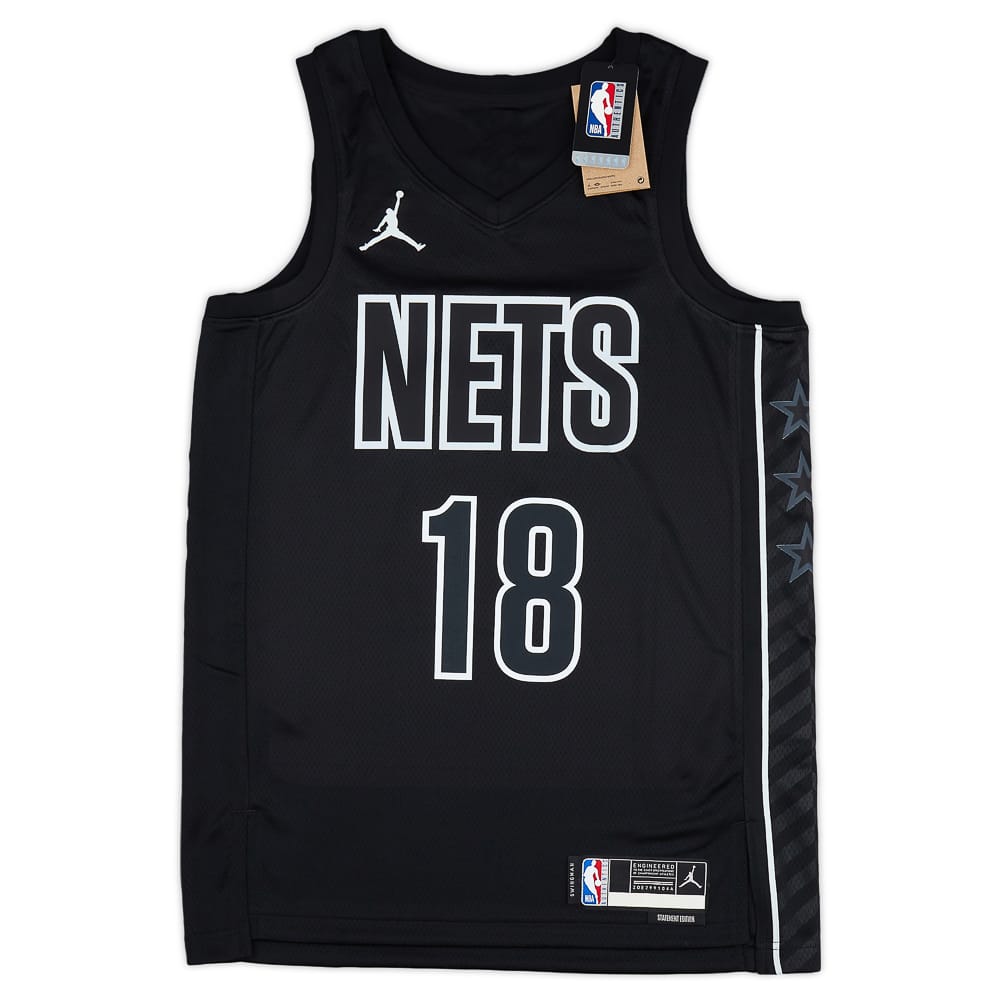 2022-23 Brooklyn Nets Watanabe #18 Jordan Swingman Alternate Jersey (L)