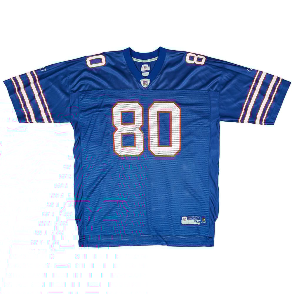 2005 Buffalo Bills Moulds #80 Reebok On Field Alternate Jersey (Good) XXL