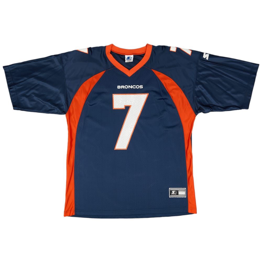 1997-98 Denver Broncos Elway #7 Starter Home Jersey (Excellent) XXL