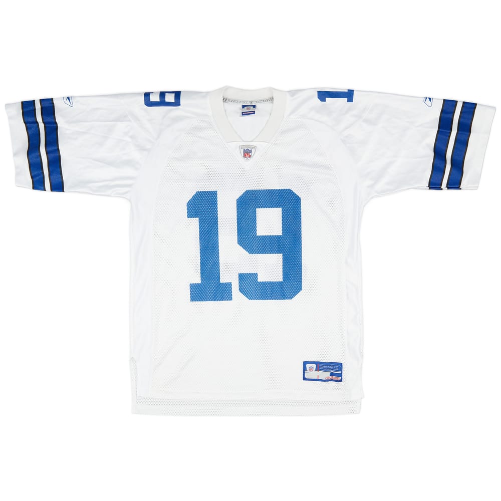 2004 Dallas Cowboys K. Johnson #19 Reebok On Field Away Jersey (Excellent) L