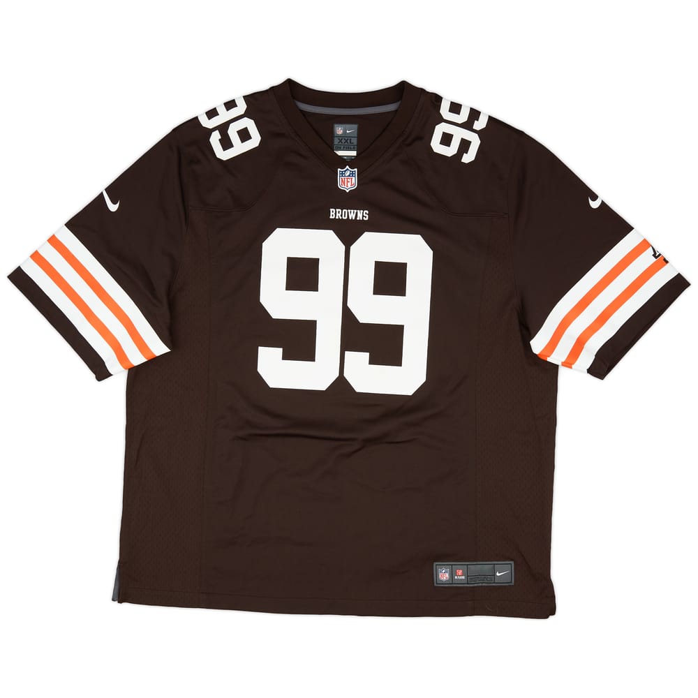 2013-14 Cleveland Browns Kruger #99 Nike Game Home Jersey (Excellent) XXL