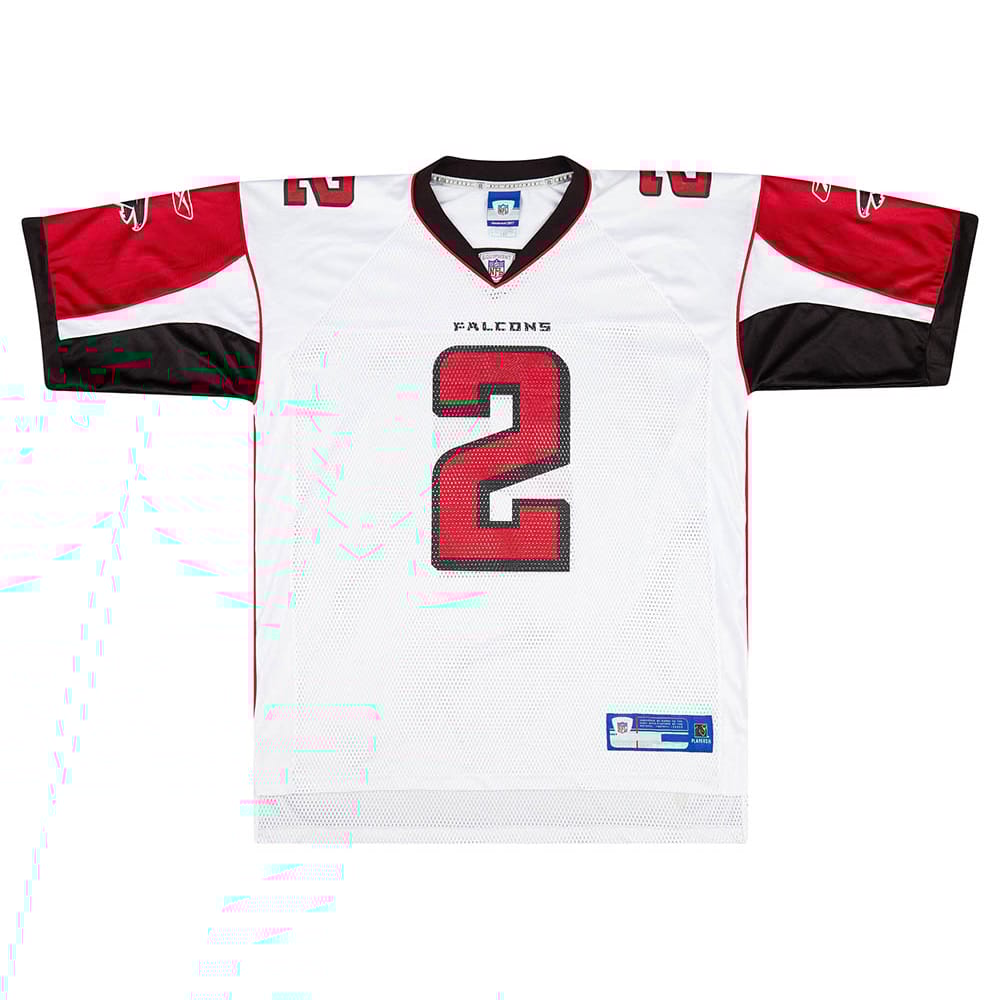 2008 Atlanta Falcons Ryan #2 Reebok On Field Away Jersey (Very Good) L