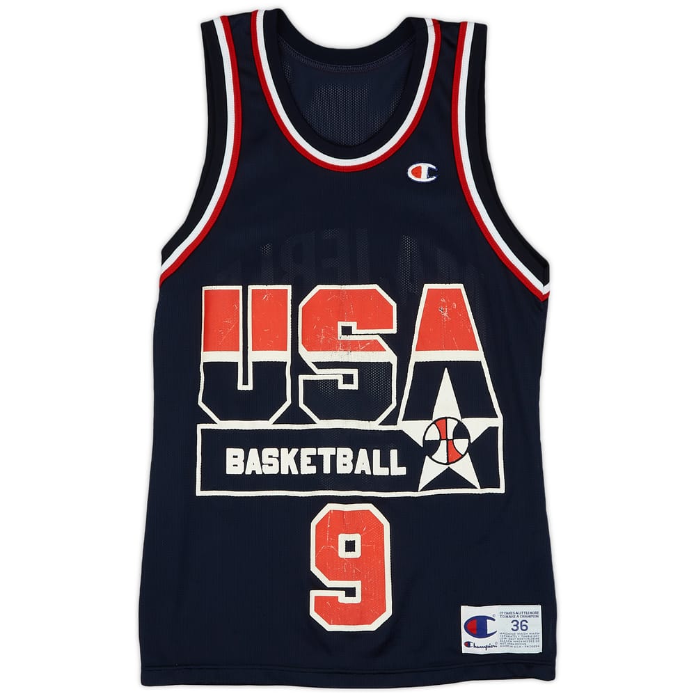 1994 USA Majerle #9 Champion Away Jersey (Good) S
