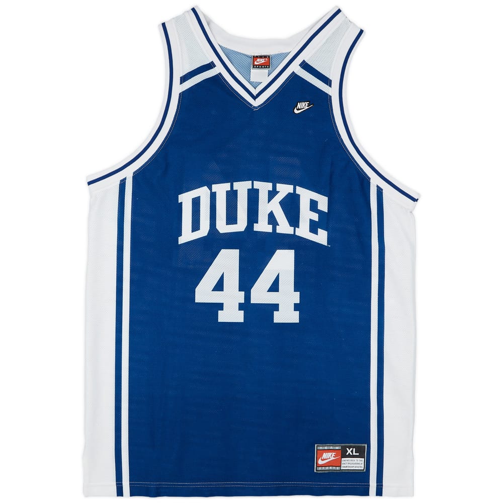 1992-94 Duke Blue Devils Parks #44 Nike Away Jersey (Excellent) XL