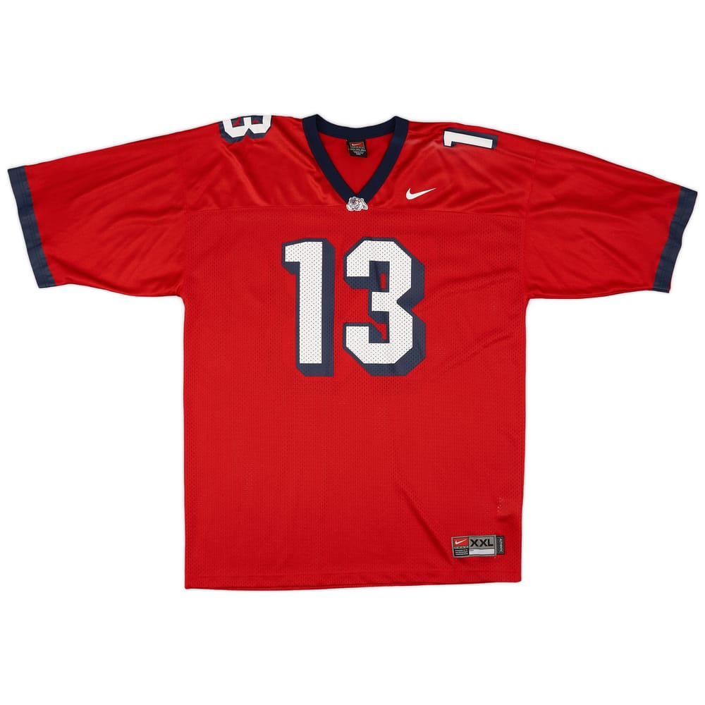 2002-05 Fresno State Bulldogs Pinegar #13 Nike Home Jersey (Excellent) XXL