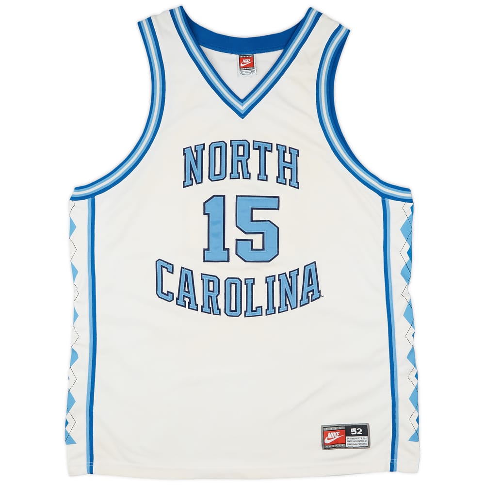 1995-97 North Carolina Tar Heels Carter #15 Authentic Nike Home Jersey (Excellent) XXL