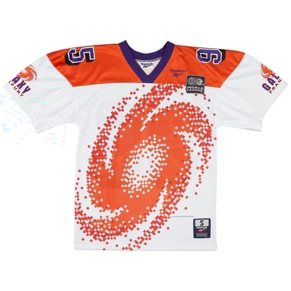 1995 Frankfurt Galaxy #95 Reebok Away Jersey (Excellent) S