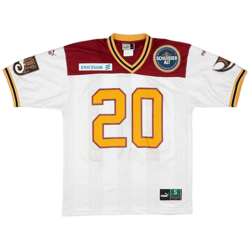 2000 Rhein Fire Pearson #20 Puma Away Jersey (Good) S