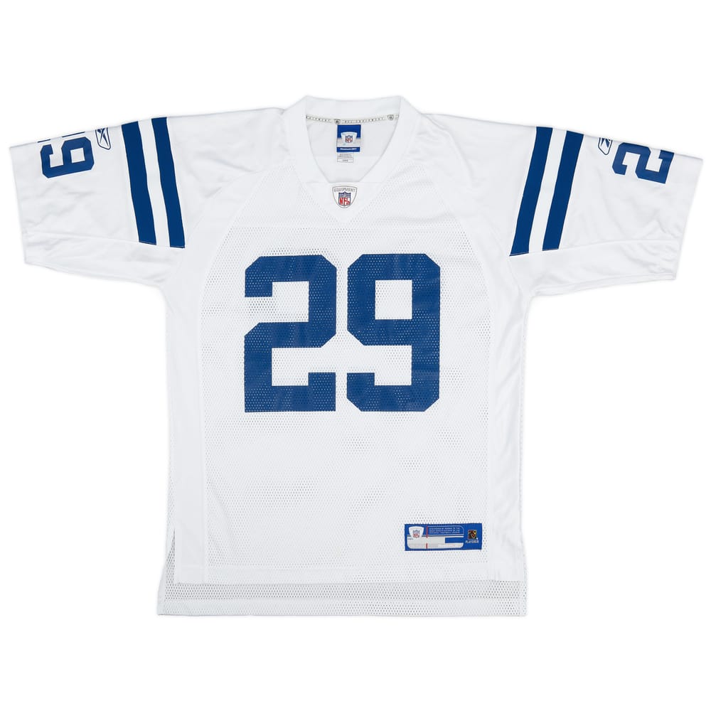 2006 Indianapolis Colts Addai #29 Reebok On Field Away Jersey (Excellent) L