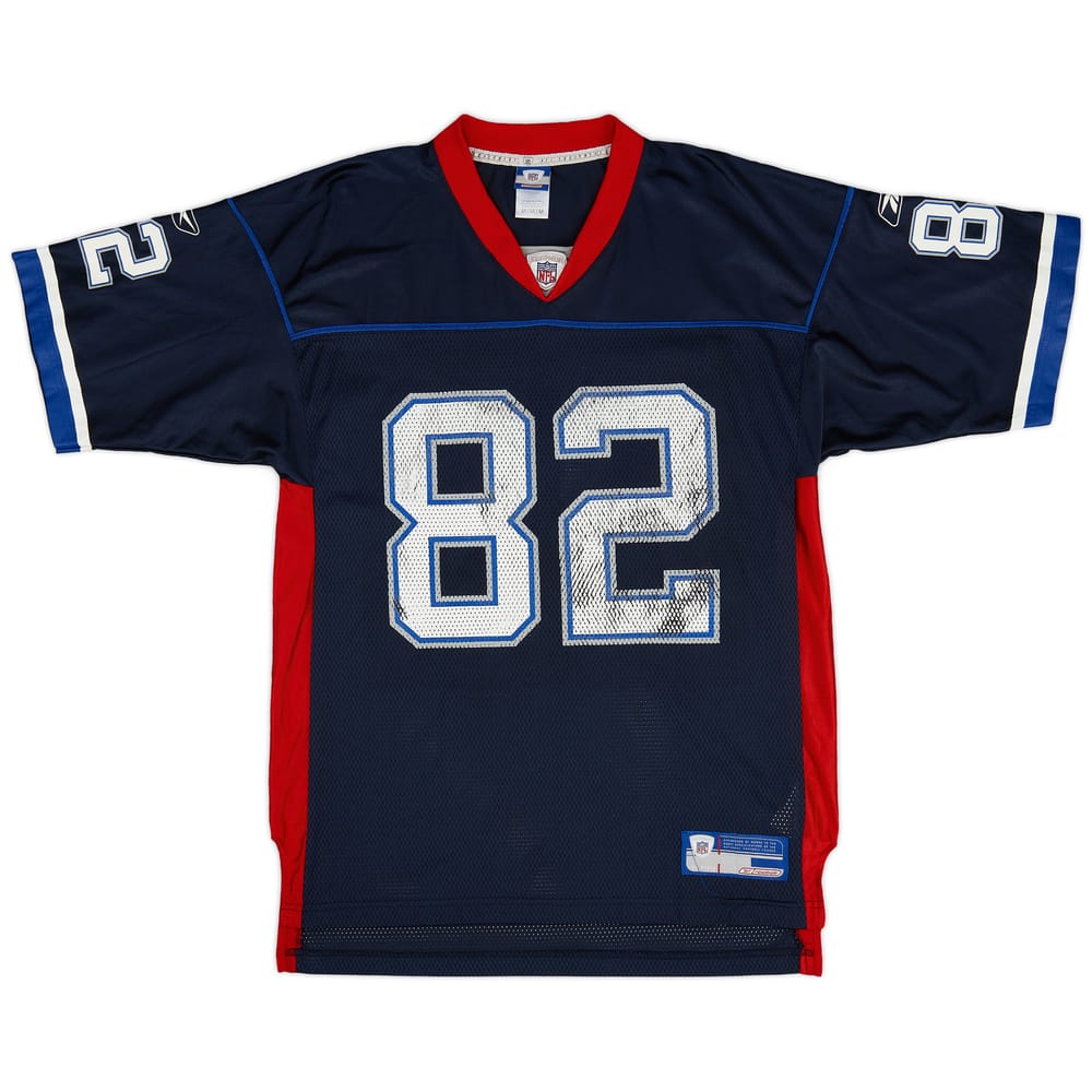 2002-04 Buffalo Bills Reed #82 Reebok On Field Home Jersey (Very Good) M