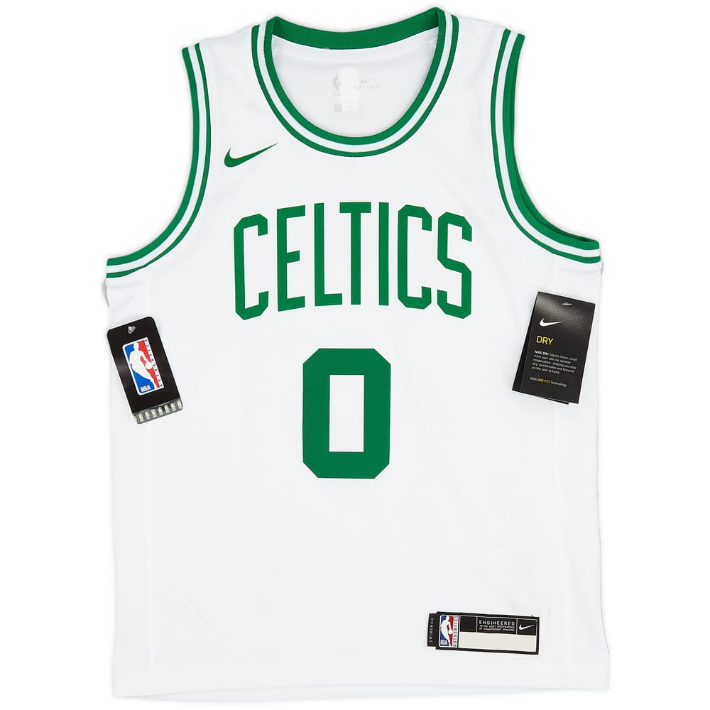 2017-24 Boston Celtics Tatum #0 Nike Swingman Home Jersey (M.Kids)
