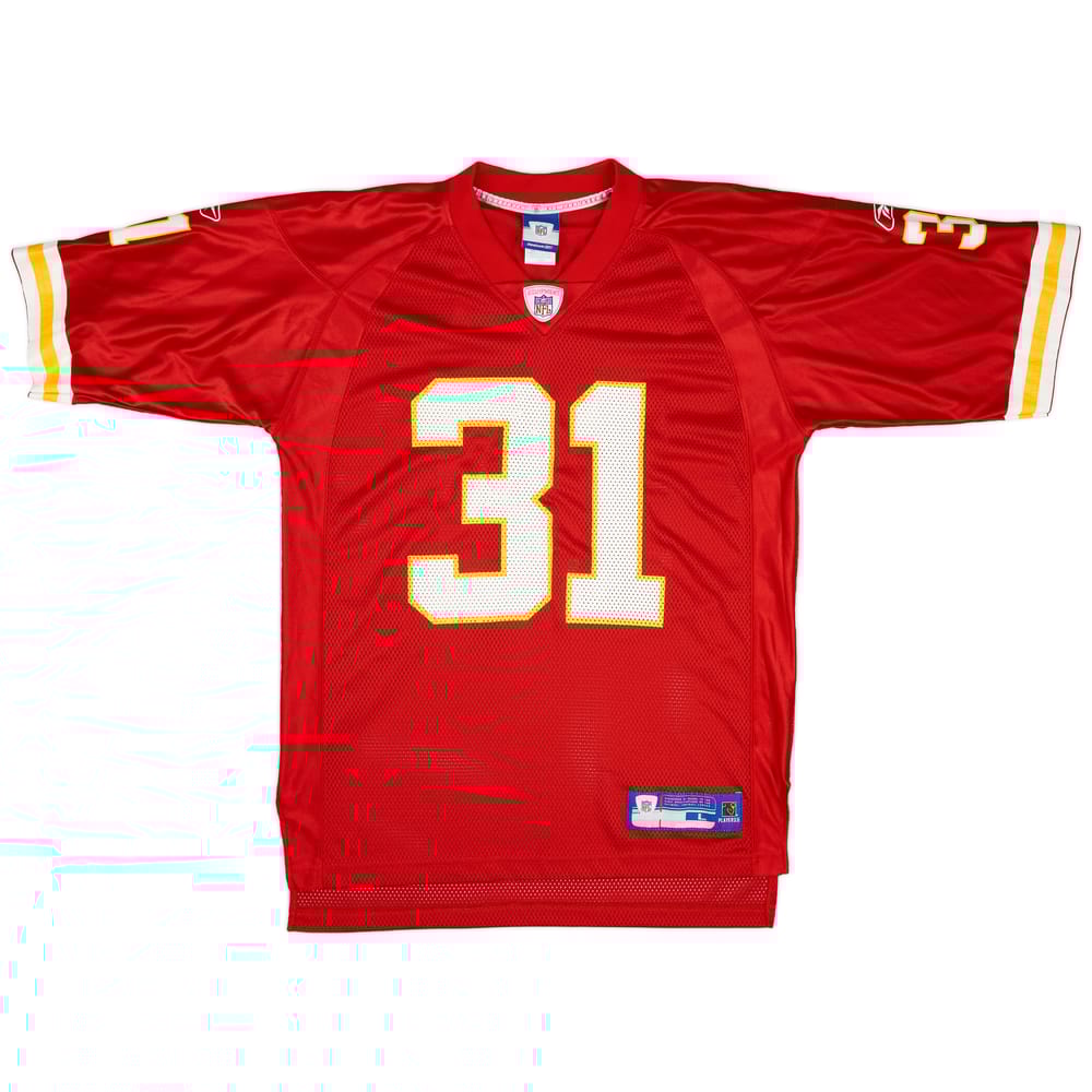 2005-06 Kansas City Chiefs Holmes #31 Reebok On Field Home Jersey (Excellent) L