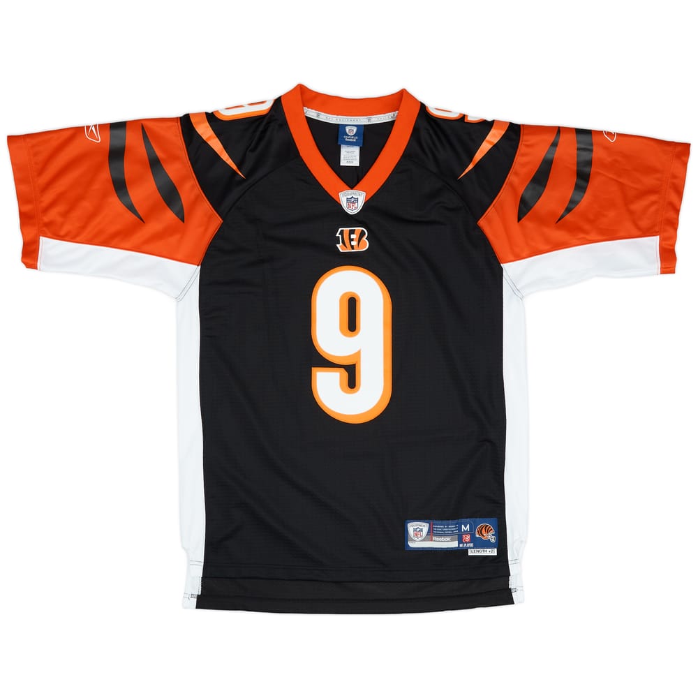 2008-10 Cincinnati Bengals Palmer #9 Reebok Premier Home Jersey (Excellent) M