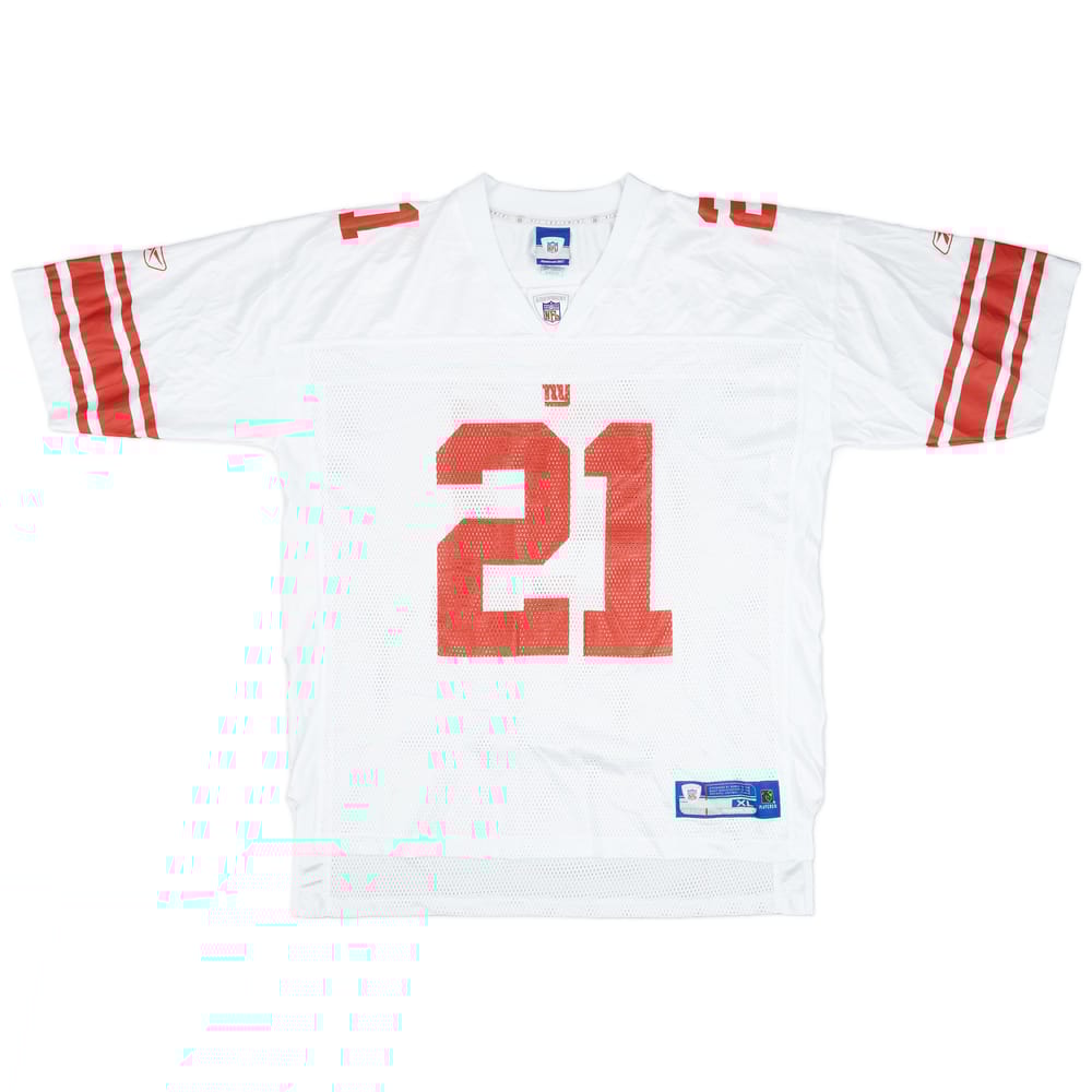 2005-06 New York Giants Barber #21 Reebok On Field Away Jersey (Excellent) XL
