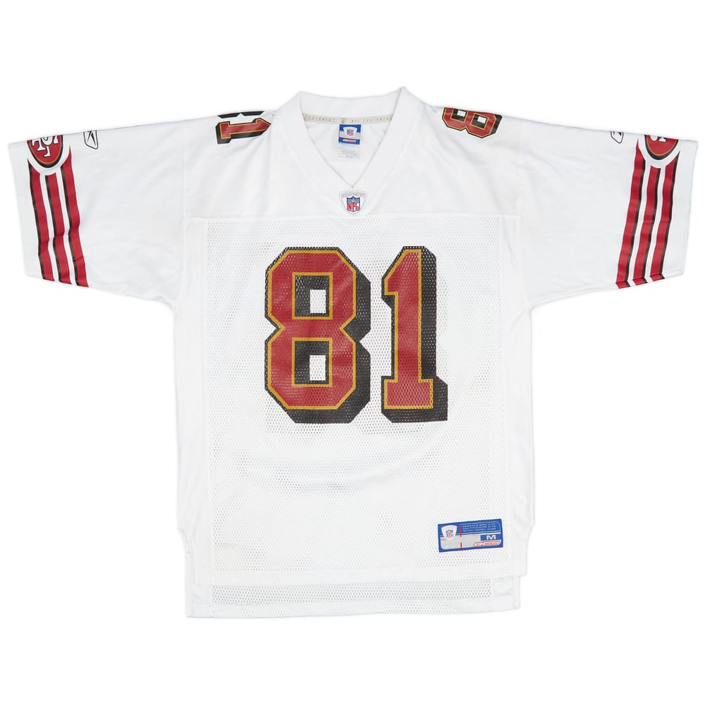 2002-03 San Francisco 49ers Owens #81 Reebok On Field Away Jersey (Very Good) M