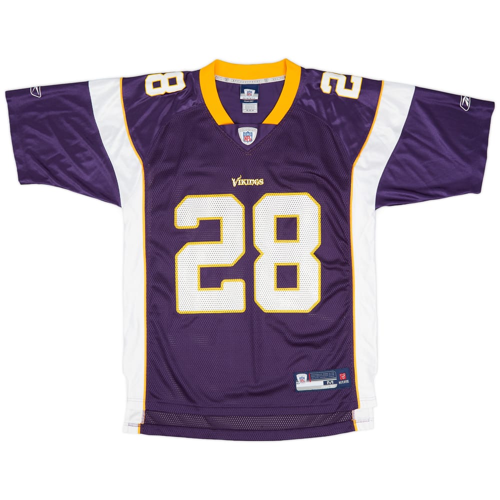 2007 Minnesota Vikings Peterson #28 Reebok On Field Home Jersey (Excellent) M