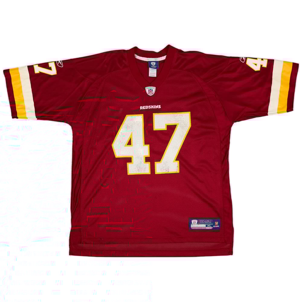 2008-11 Washington Redskins Cooley #47 Reebok On Field Home Jersey (Very Good) XL