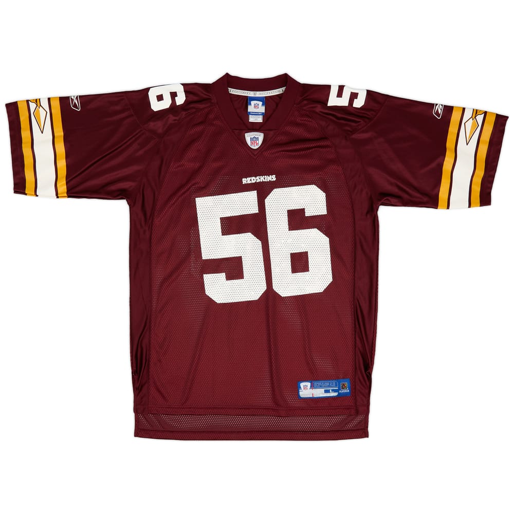 2005 Washington Redskins Arrington #56 Reebok On Field Alternate Jersey (Excellent) L
