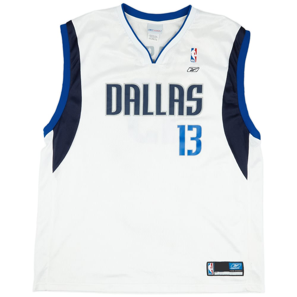 2002-04 Dallas Mavericks Nash #13 Reebok Home Jersey (Good) XXL