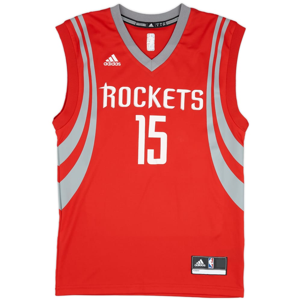 2014-17 Houston Rockets Capela #15 adidas Away Jersey (Very Good) S