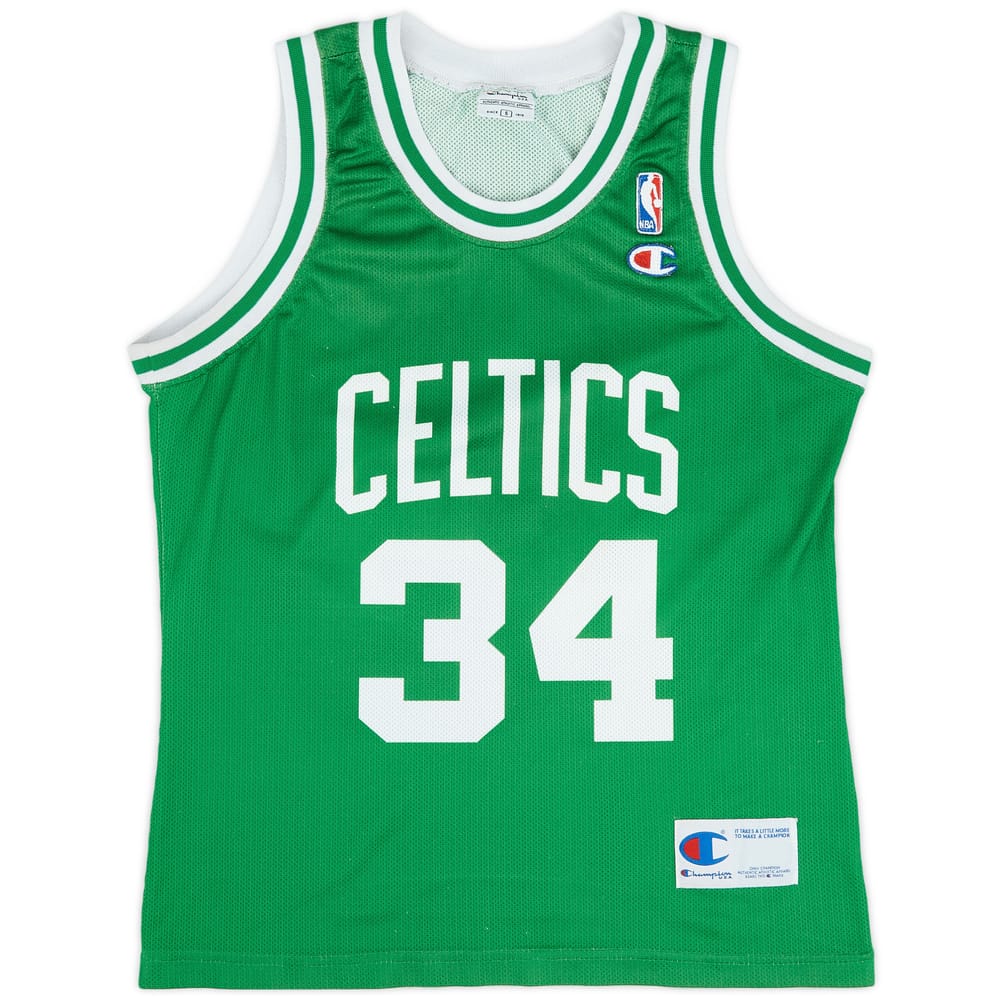 1998-10 Boston Celtics Pierce #34 Champion Away Jersey (Very Good) S