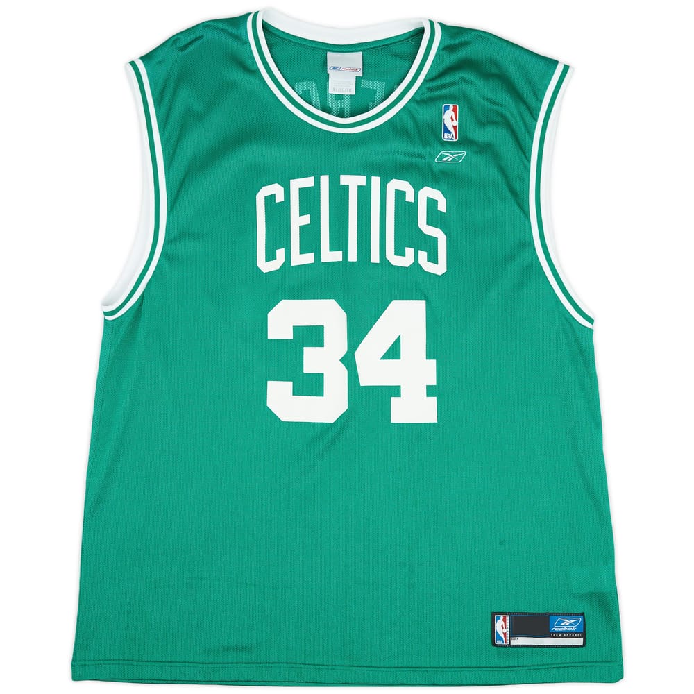 2002-06 Boston Celtics Pierce #34 Reebok Away Jersey (Very Good) XL