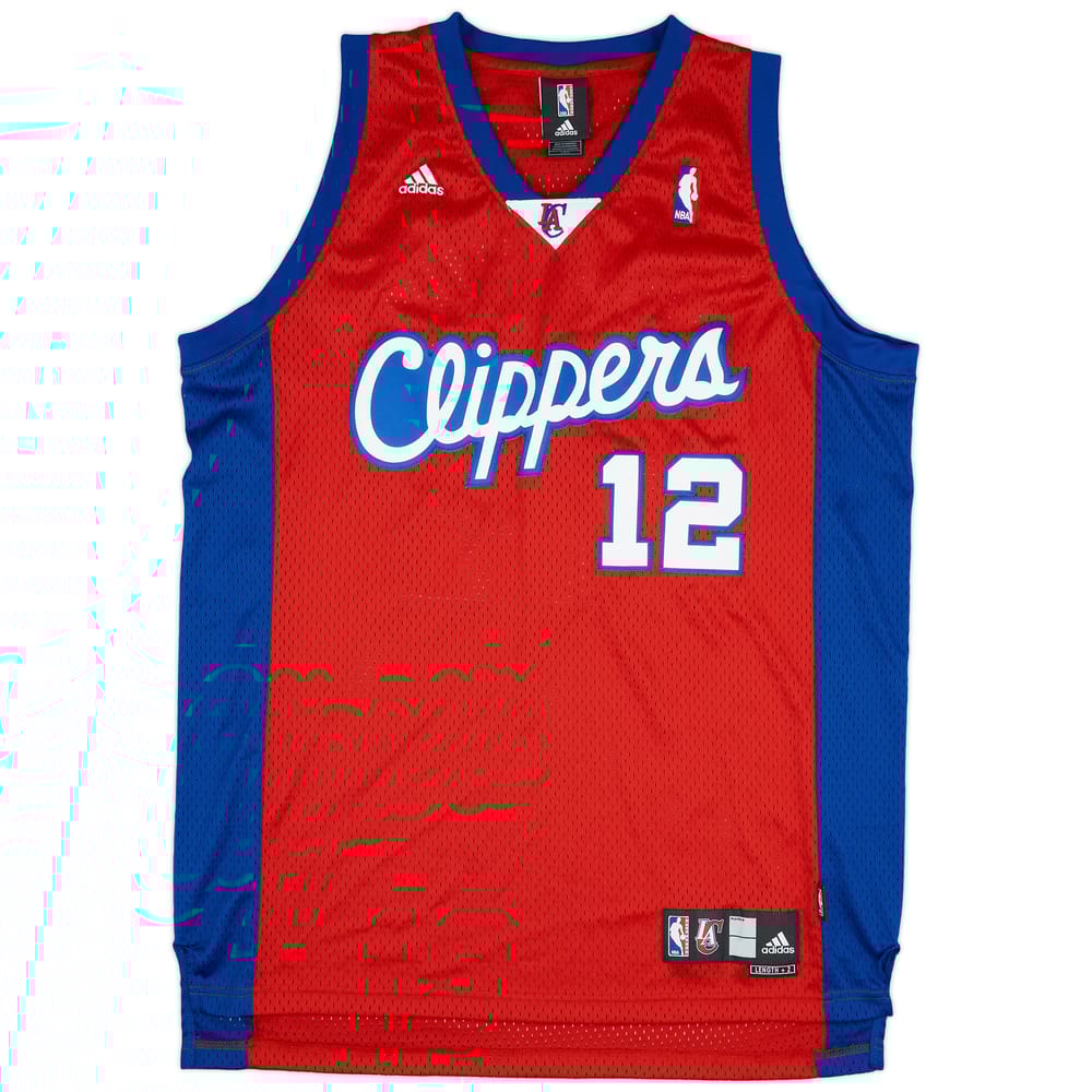 2007-10 LA Clippers Thornton #12 adidas Swingman Away Jersey (Excellent) L