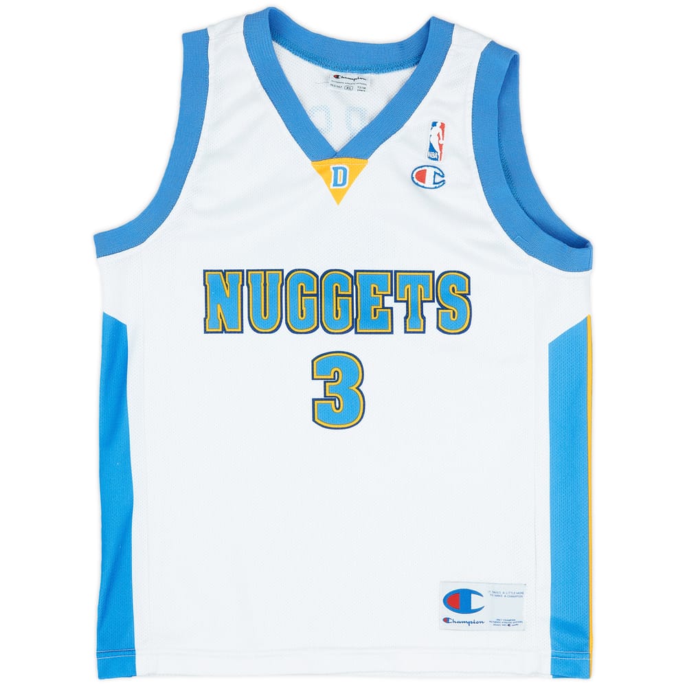 2006-08 Denver Nuggets Iverson #3 Champion Home Jersey (Excellent) M
