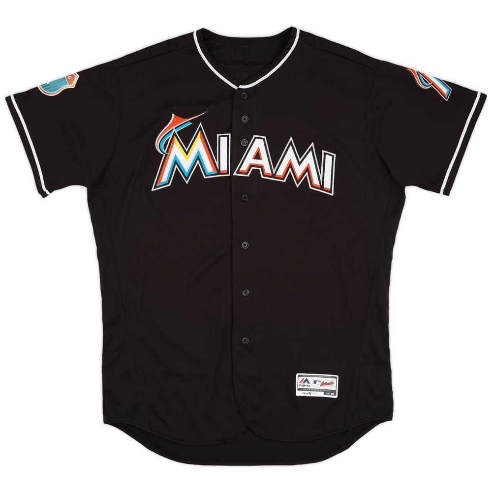2016 Miami Marlins Clemens #50 Team Issued Majestic Spring Training Jersey (Excellent) XXL