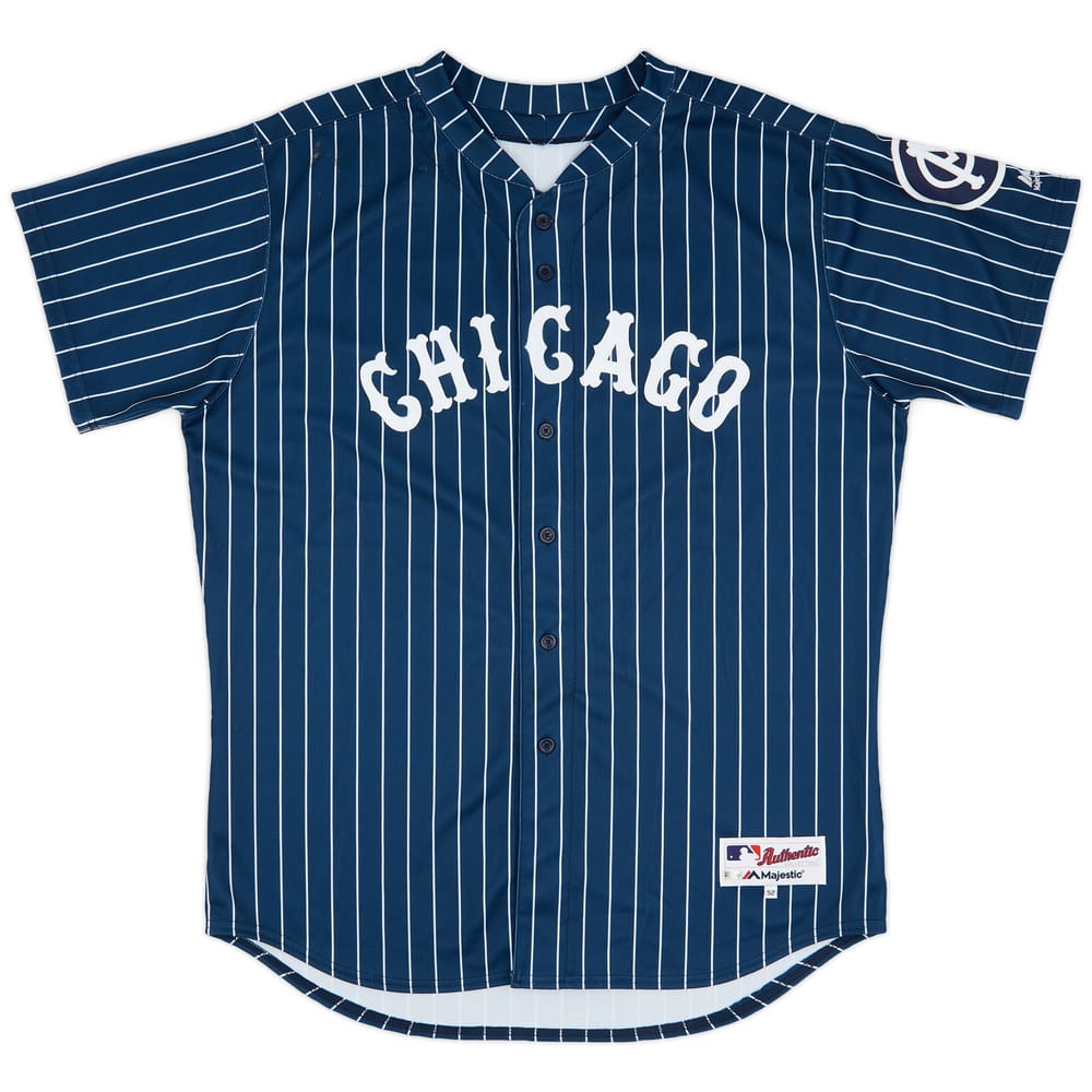 2016 Chicago American Giants Albers #34 Game Worn Majestic Away Jersey (Very Good) XXL