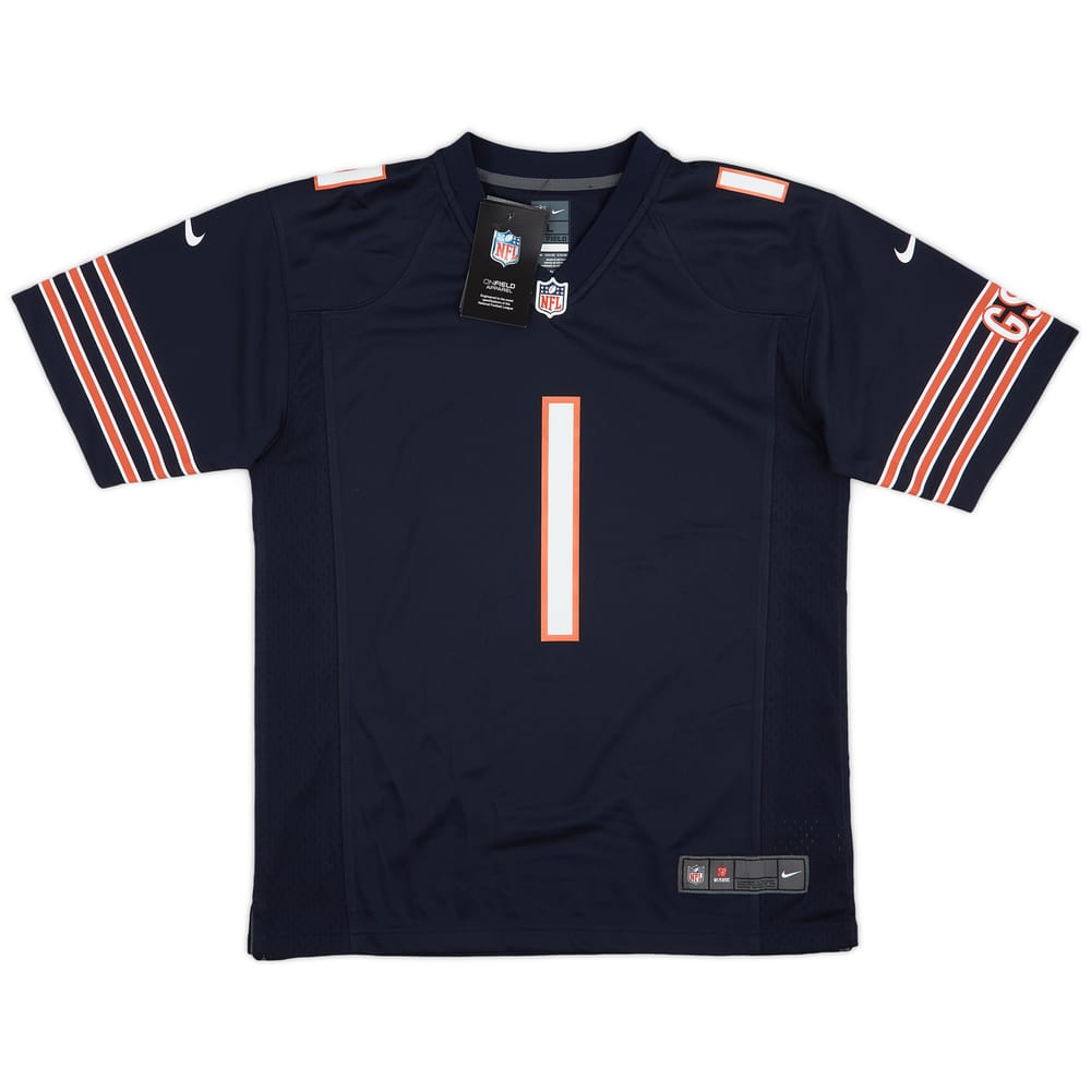 2021-23 Chicago Bears Fields #1 Nike Game Home Jersey (L.Kids)