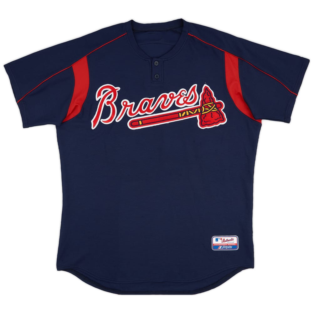 2003-05 Atlanta Braves Mazzone #54 Team Issued Batting Practice Jersey (Very Good) XXL