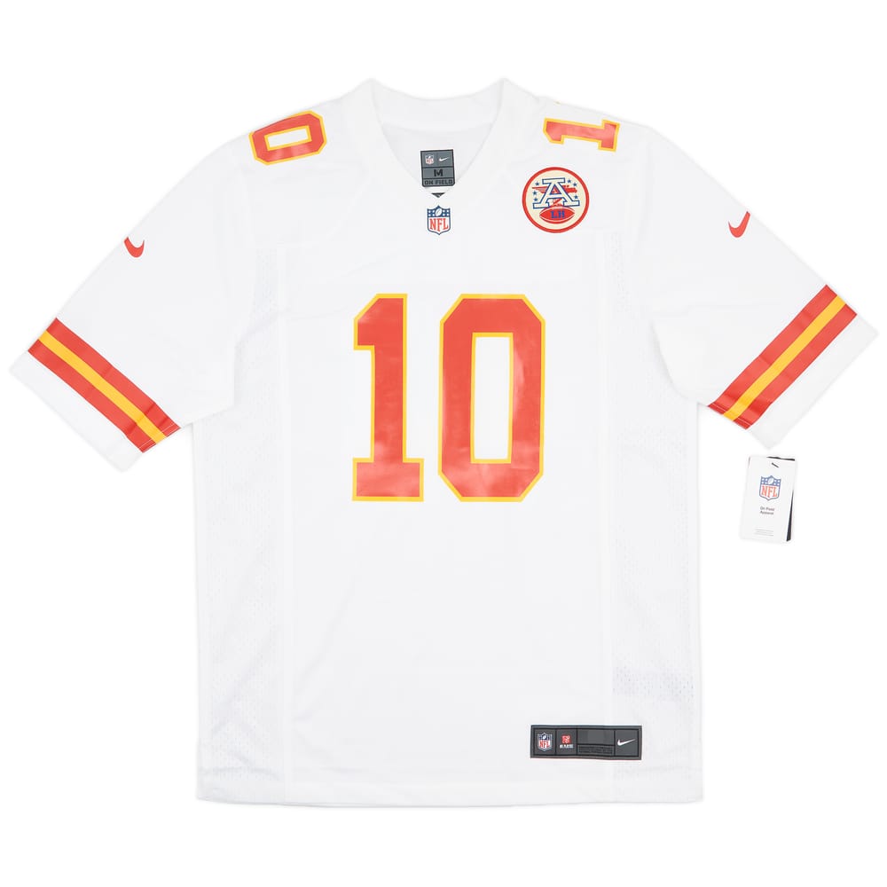 2016-21 Kansas City Chiefs Hill #10 Nike Game Away Jersey (M)