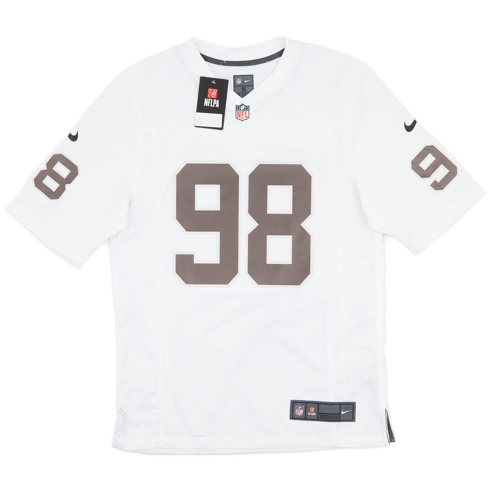 2020-23 Las Vegas Raiders Crosby #98 Nike Game Away Jersey (S)