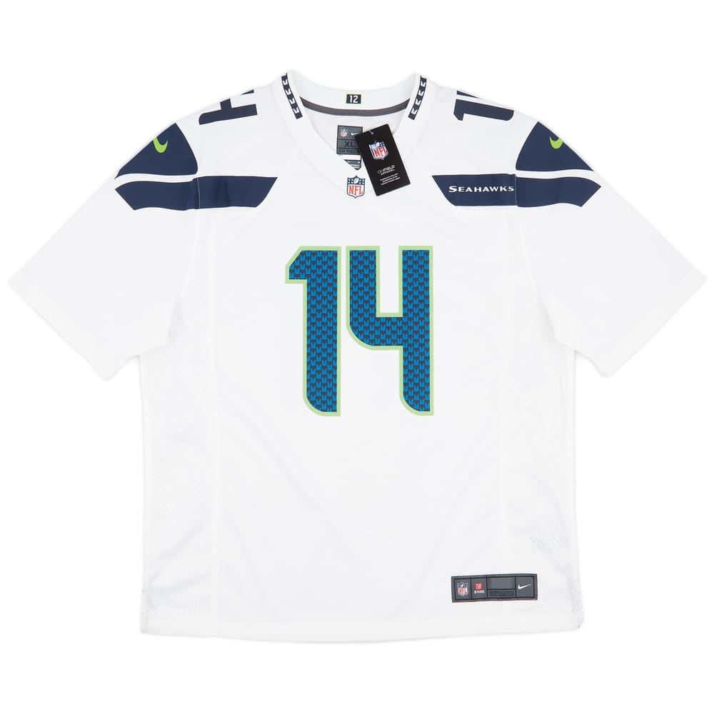 2019-23 Seattle Seahawks Metcalf #14 Nike Game Away Jersey (XL)