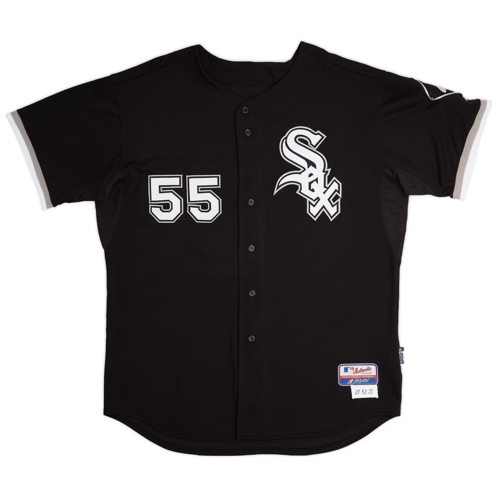 2007 Chicago White Sox Molina #55 Team Issued Majestic Alternate Jersey (Excellent) XXL