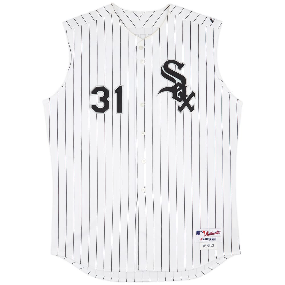 2005 Chicago White Sox Davis #31 Team Issued Majestic Home Jersey (Very Good) XXL