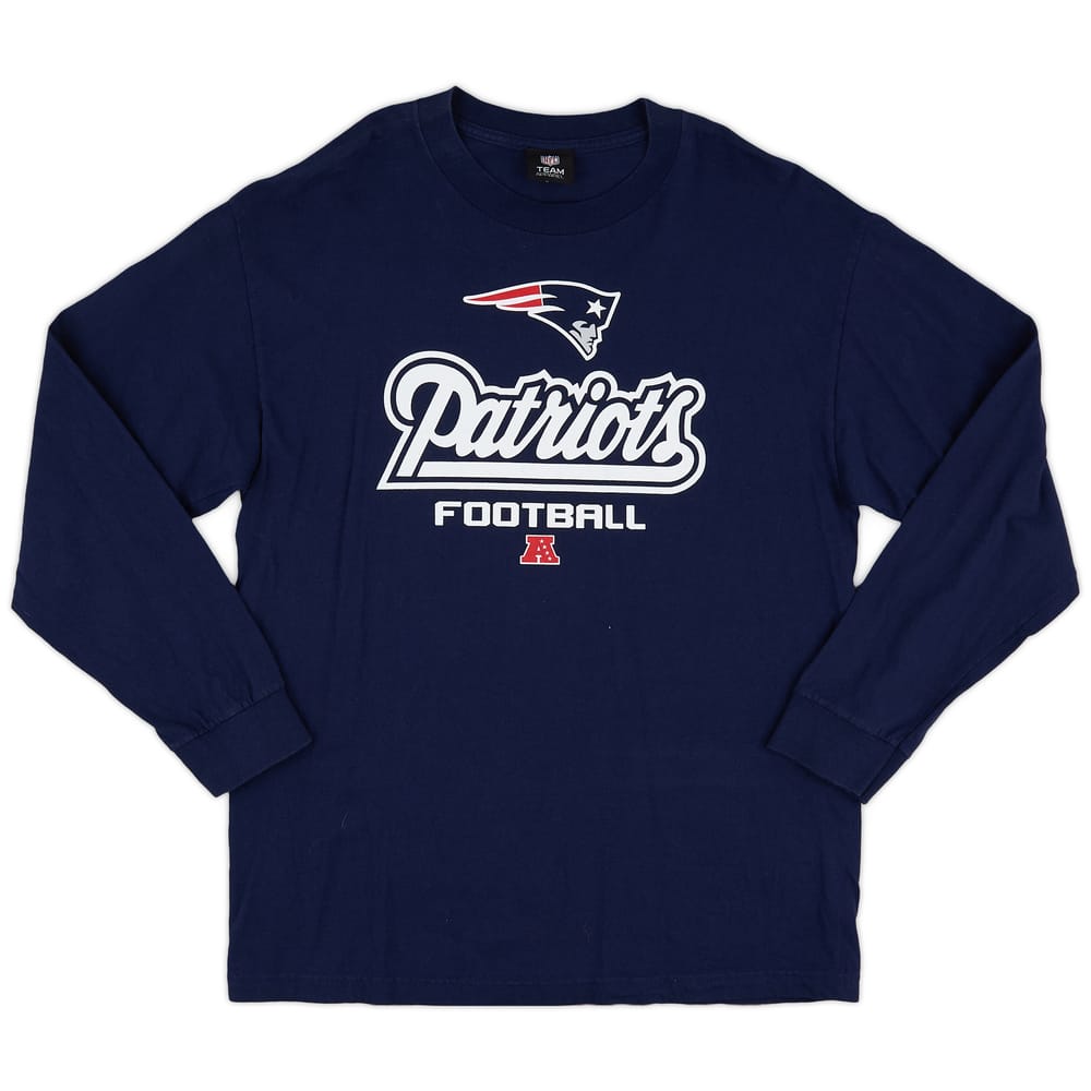 2008 New England Patriots NFL L/S Tee (Excellent) L